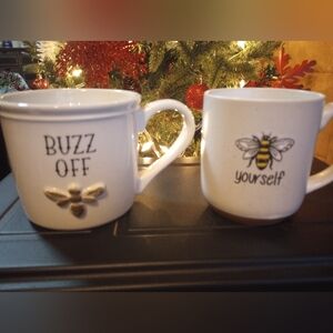 Bee Awake with Bee Coffee Cups